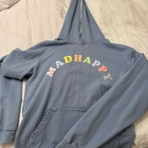 Blue madhappy sweatshirt